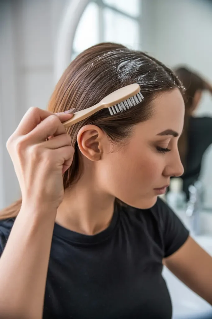 30 Easy Hairstyle Style Hacks for Every Hair Type 3 3. Tame Flyaways with a Toothbrush Hairspray