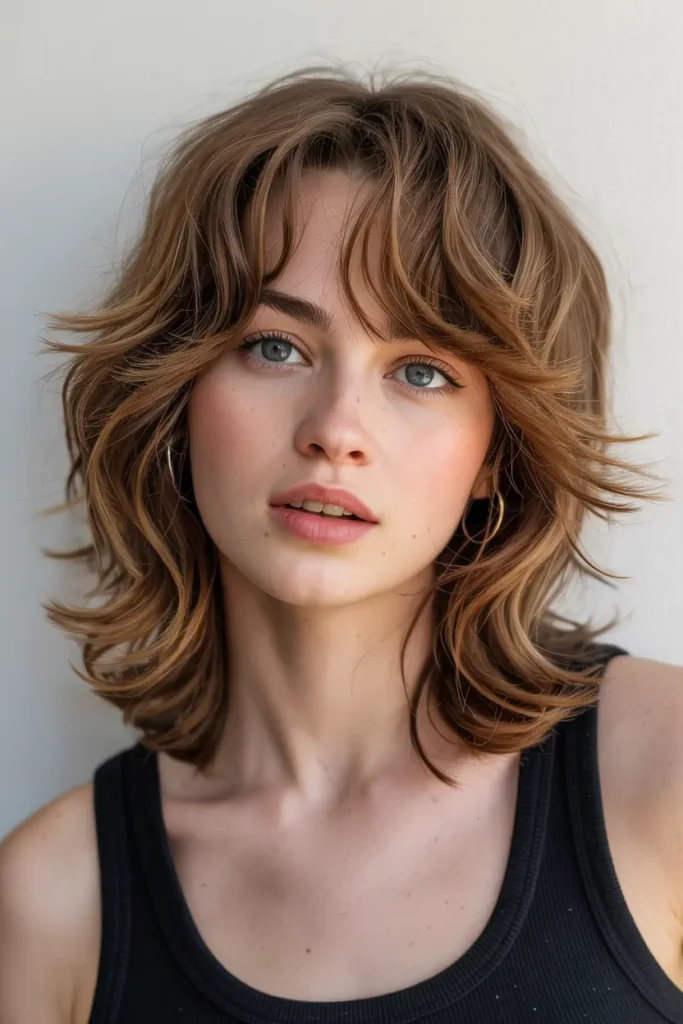 30 Layered Haircuts for More Volume and Style 30 30. Layered Ends with Light Frizz for Volume