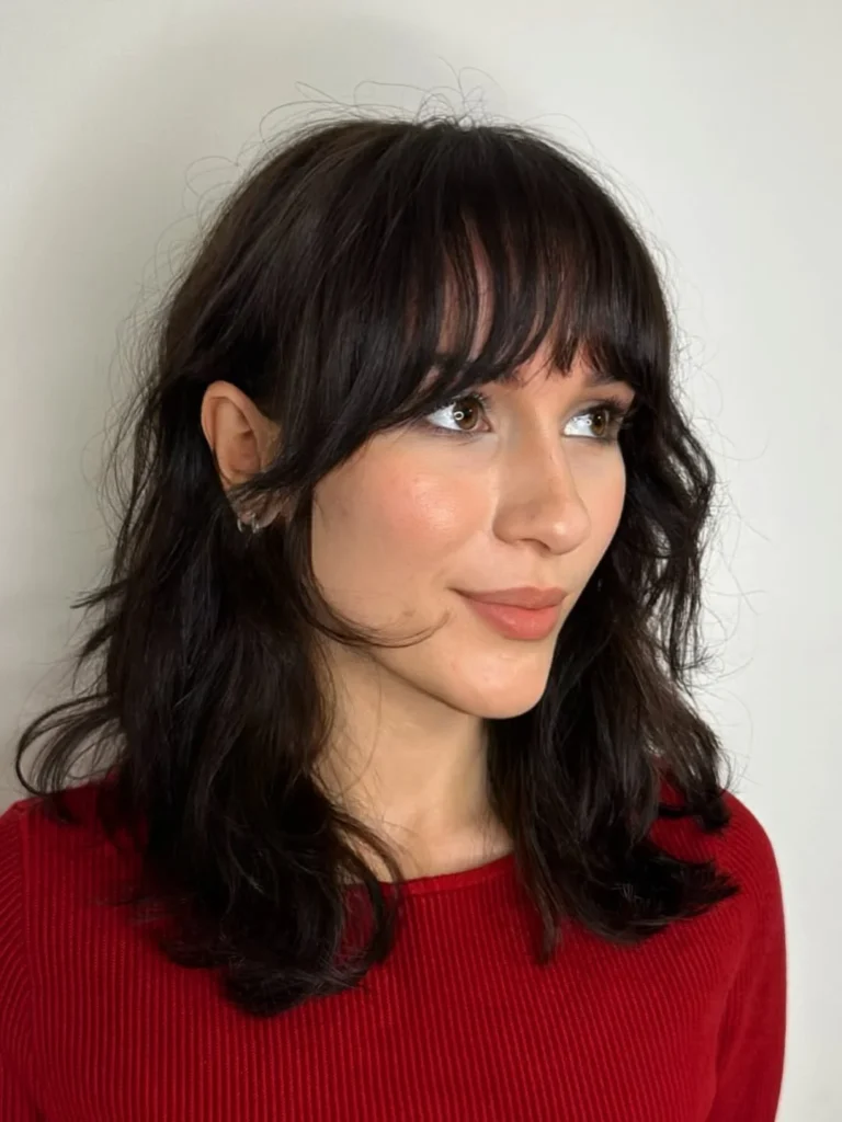 Wispy Bangs with Layers