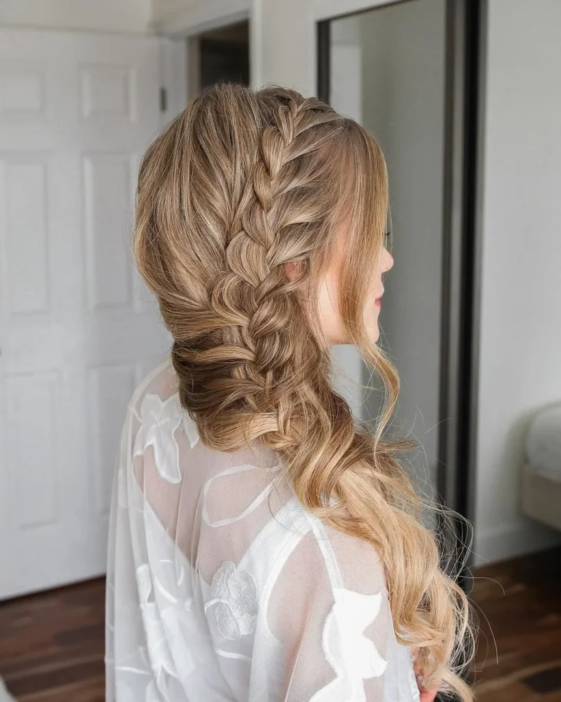 Textured Side Braid