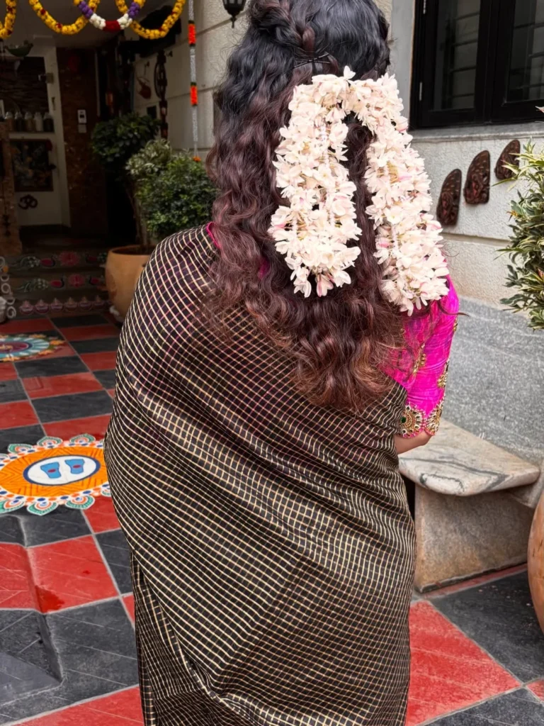 Half-Up Jasmine Cascade