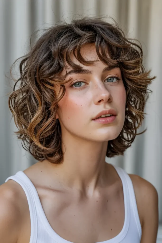 30 Best Curly Haircuts for Every Style and Length 4 4. Curly Shag Haircut