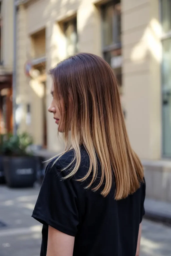 4. Dark Ash Blonde Ombre