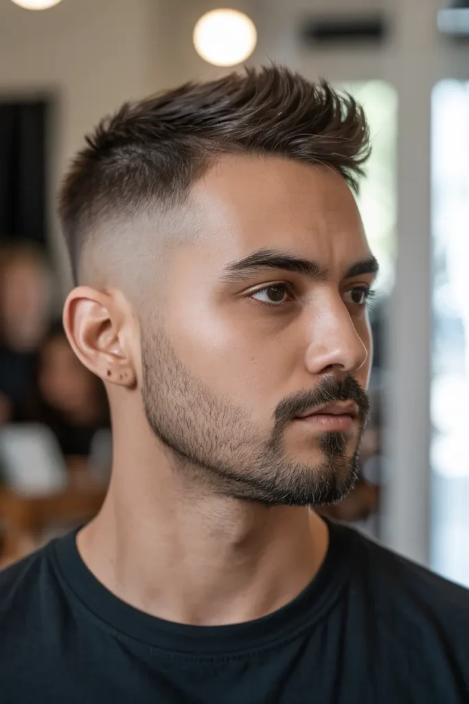 4. Faded Short Beard