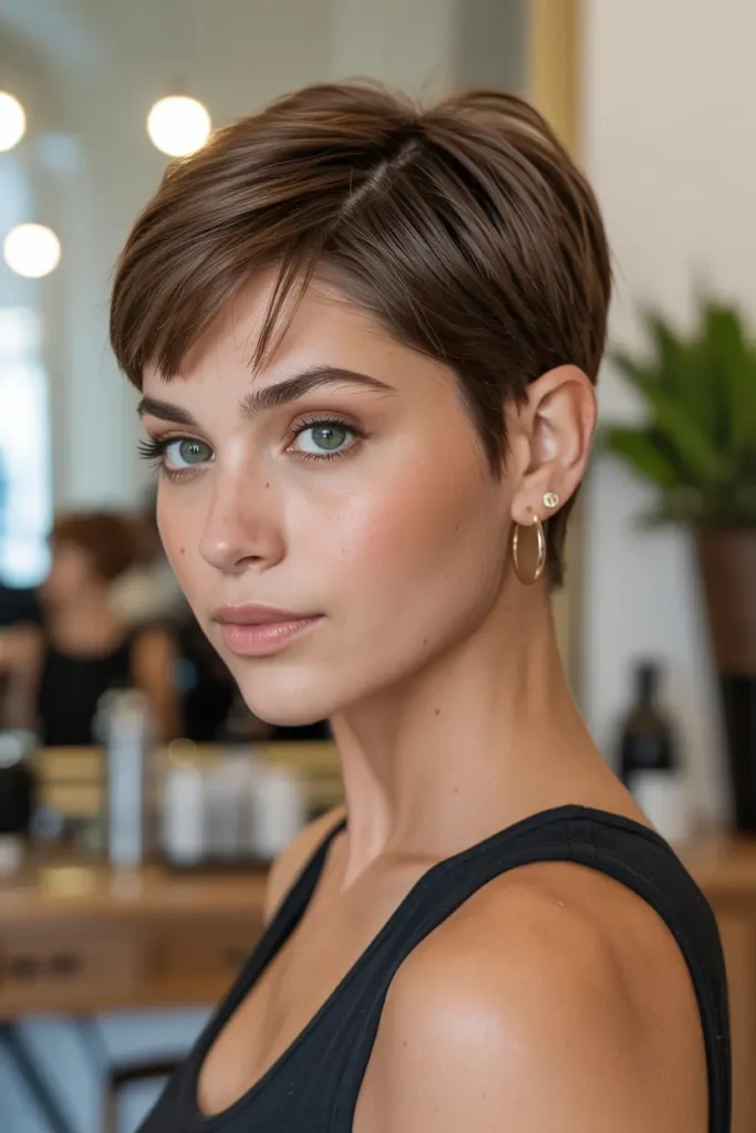 20 Pixie Cuts for All Face Shapes, Find Your Style 4 4. Tapered Pixie Crop