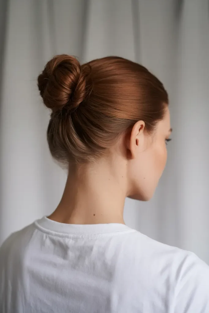 30 Trendy Hairstyles for Summer to Beat the Heat in Style 4 4. Top Knot