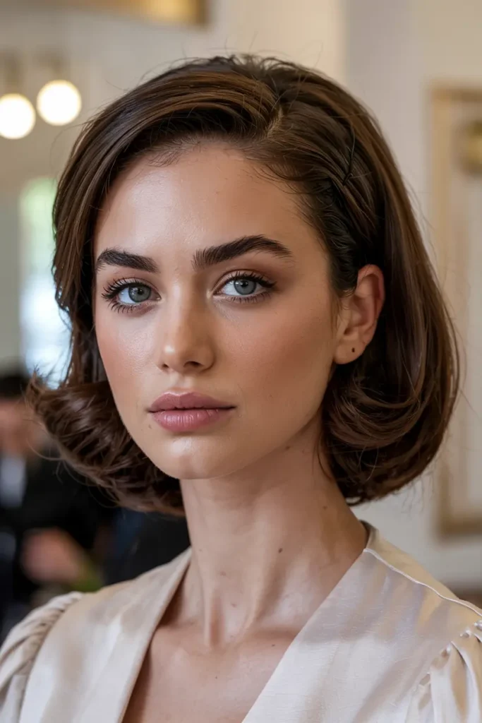 The Lazy Girl’s Guide to Easy Bob Hairstyles 49 49. Bob with Volume Puff