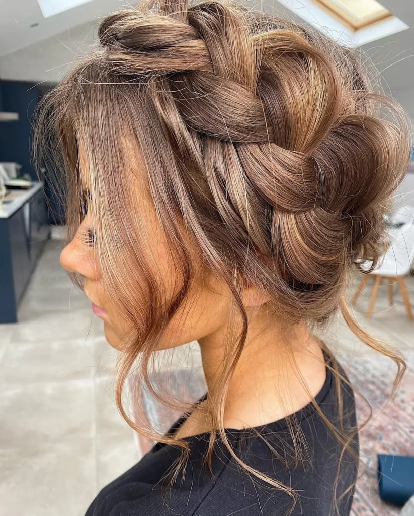 Messy Braided Crown