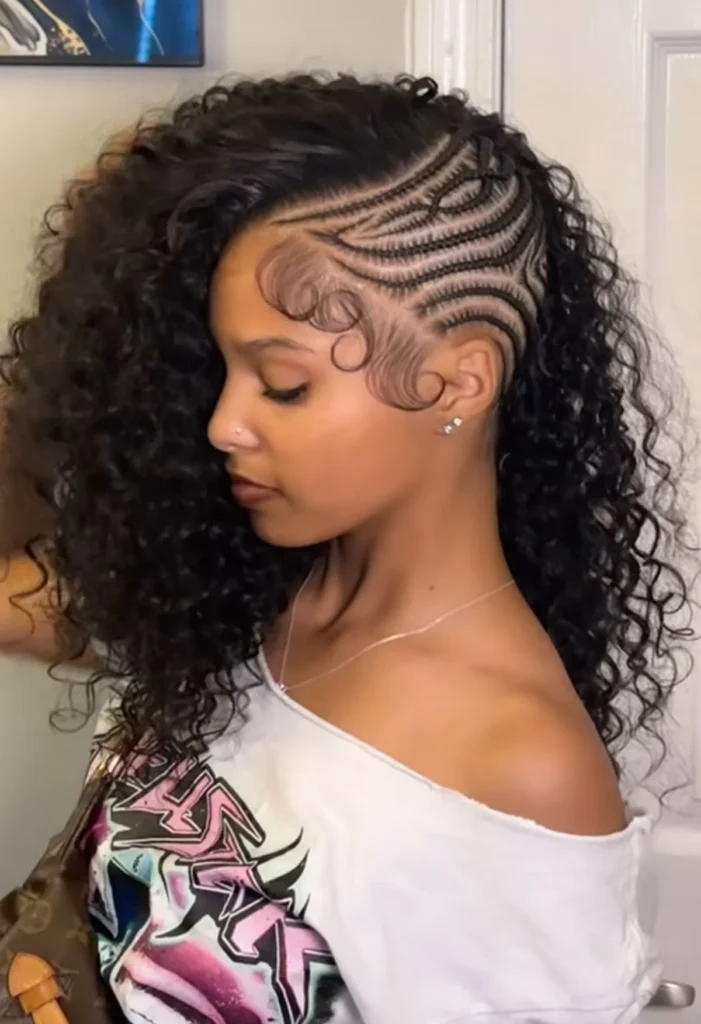 Cornrow Side Designs