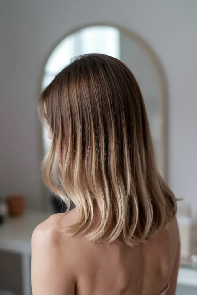 5. Ash Blonde Ombre