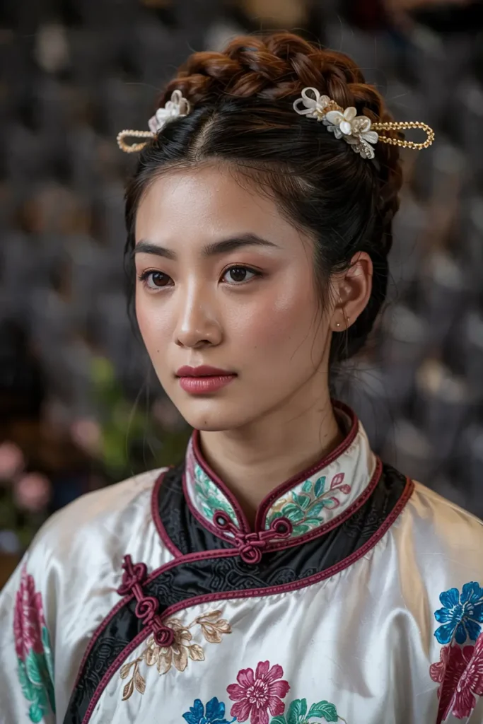 5. Chinese Knot Bun