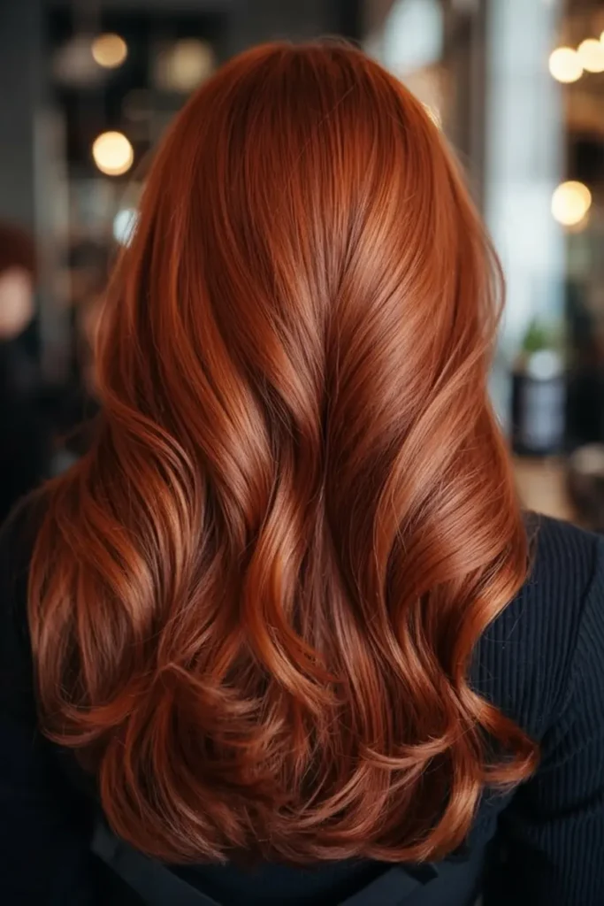 5. Deep Auburn Hair