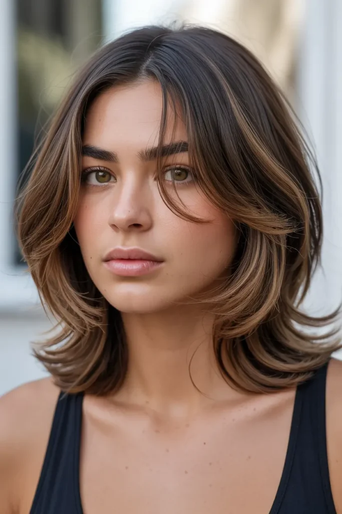 30 Layered Haircuts for More Volume and Style 5 5. Face Framing Layered Cut