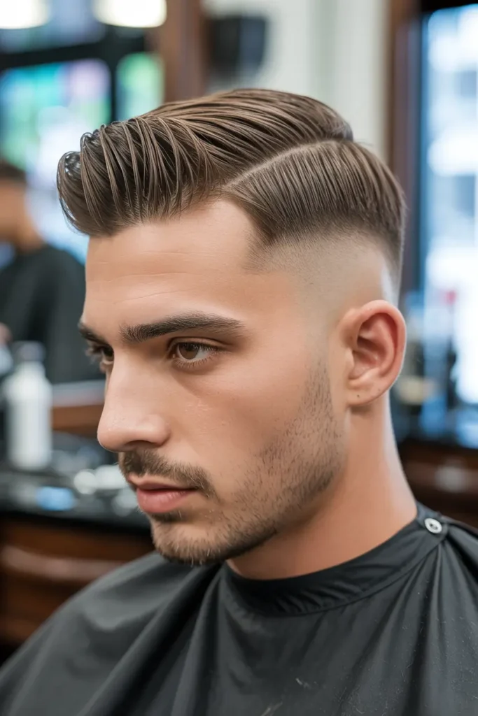 5. High Fade Comb Over