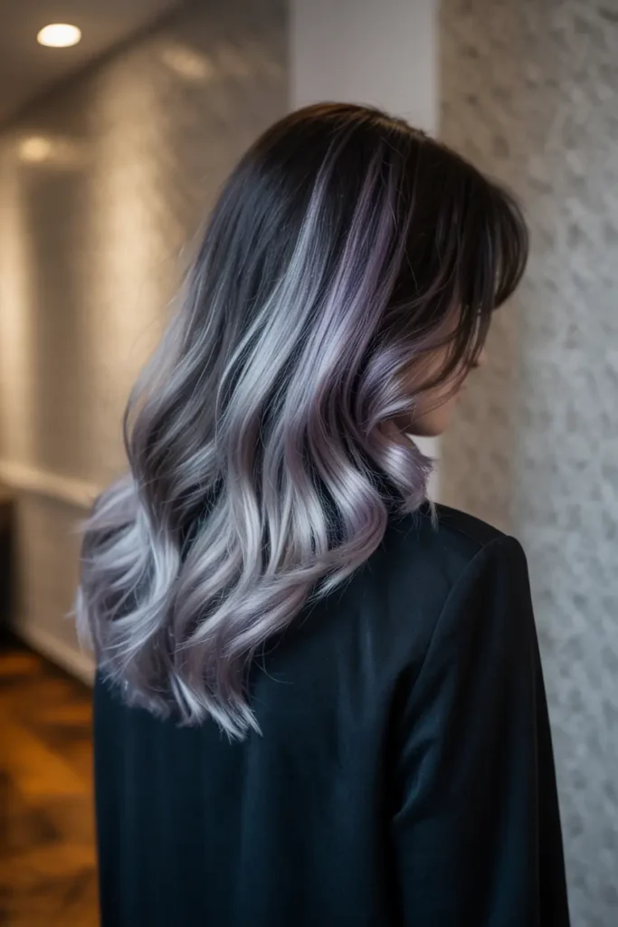 5. Icy Light Purple Blonde