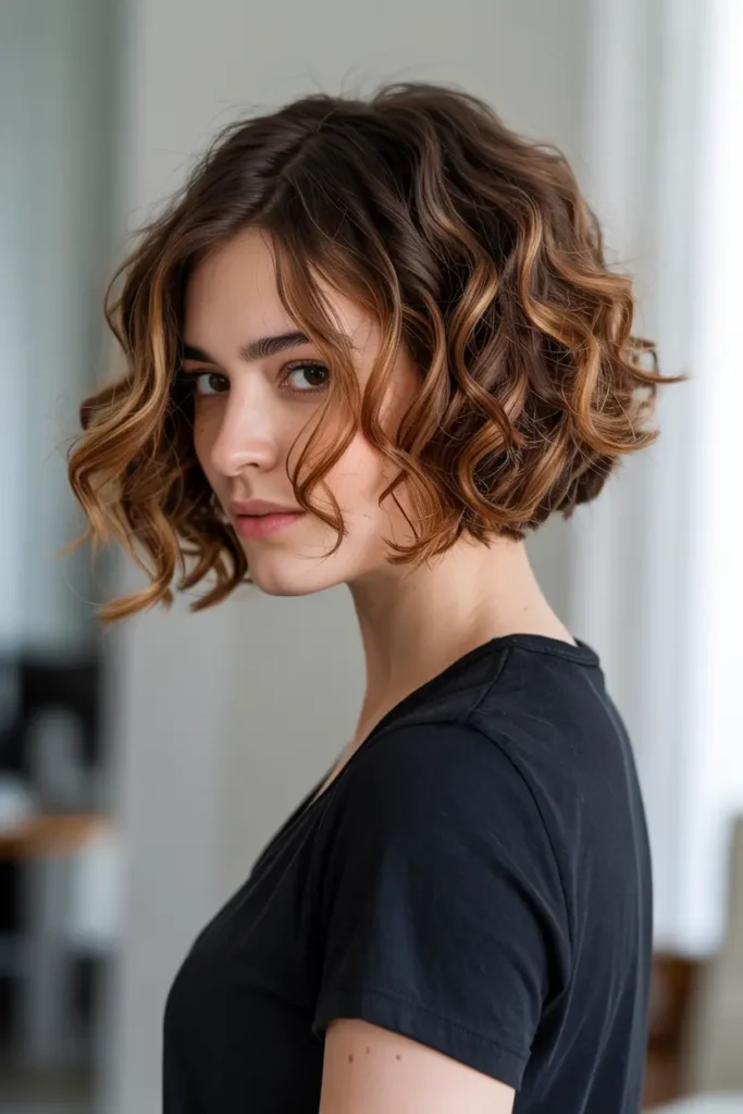 Messy Bob Hairstyles That Look Good on Everyone 5 5. Messy Bob with Loose Curls