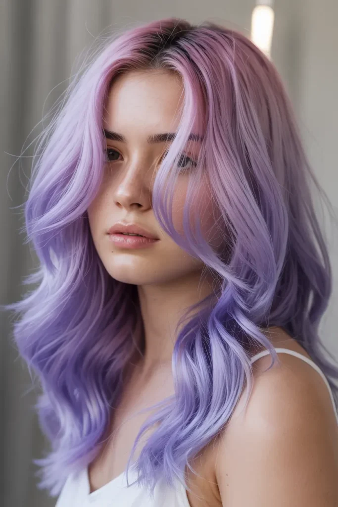 5. Pastel Purple Ombre