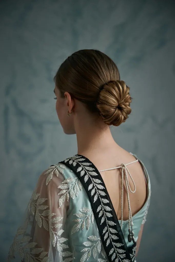 5. Polished High Bun