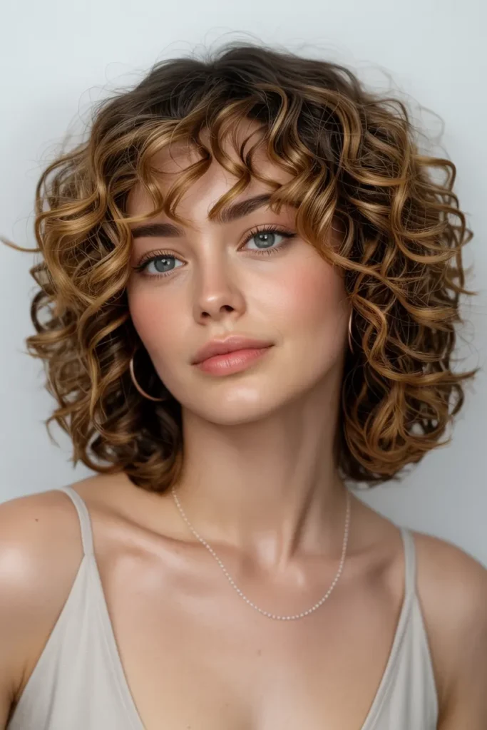 30 Best Curly Haircuts for Every Style and Length 5 5. Shoulder Length Curly Cut