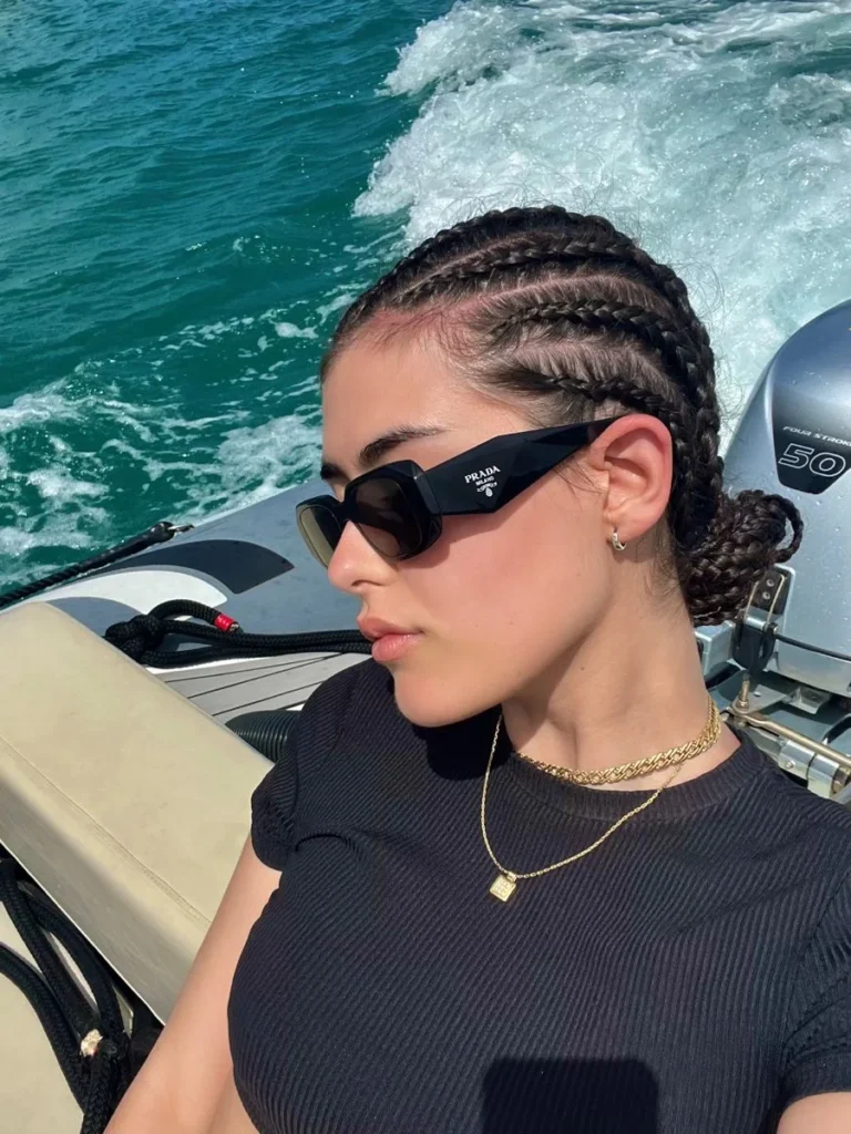 Side Cornrow Braids