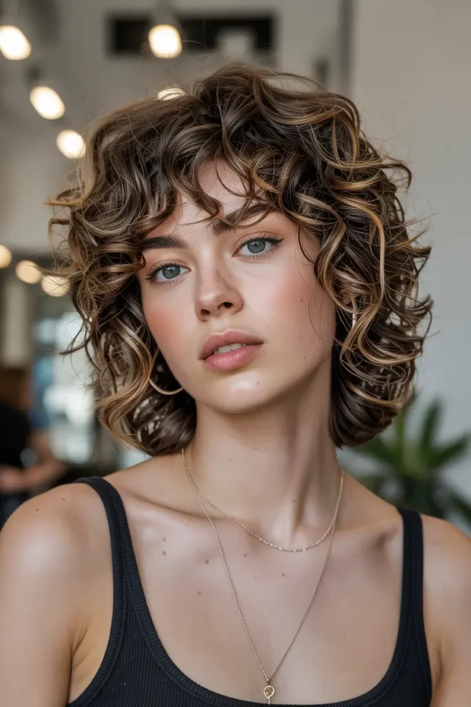 6. Curly Shag