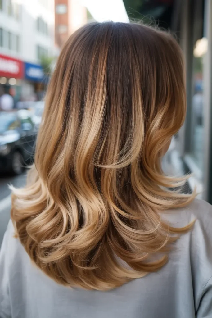 6. Dark Roots Golden Blonde