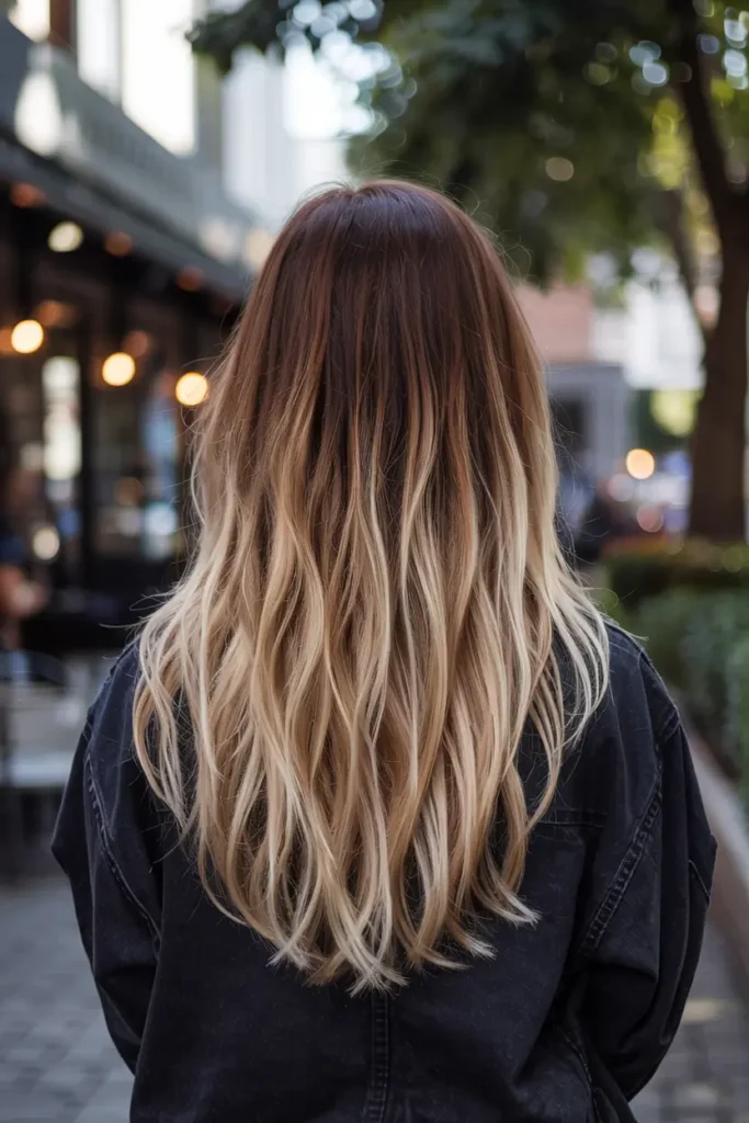 6. Icy Ash Blonde Ombre