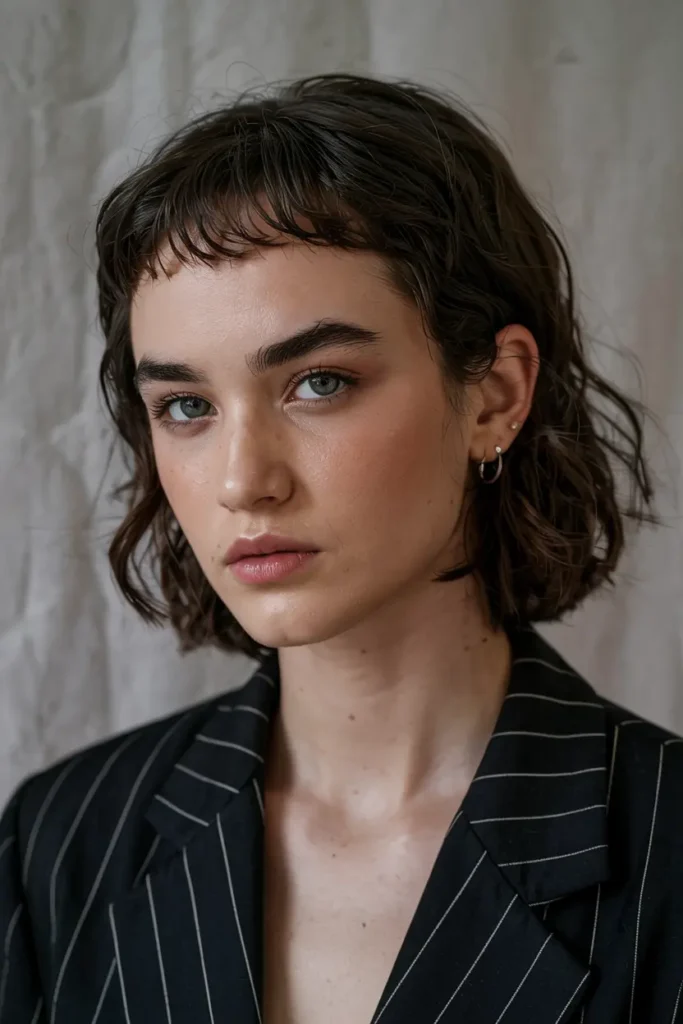 6. Short Modern Mullet