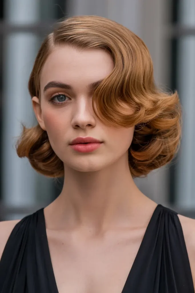 medium length shag haircuts 6. Side Part with Soft Hollywood