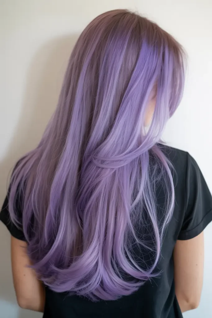 6. Soft Purple Ombre