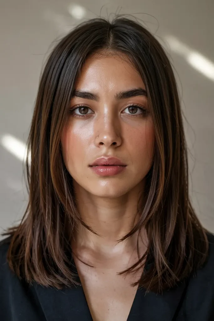 22 Top Step Cut hairStyles for a Modern Makeover 6 6. Straightened Step Cut Hairstyle