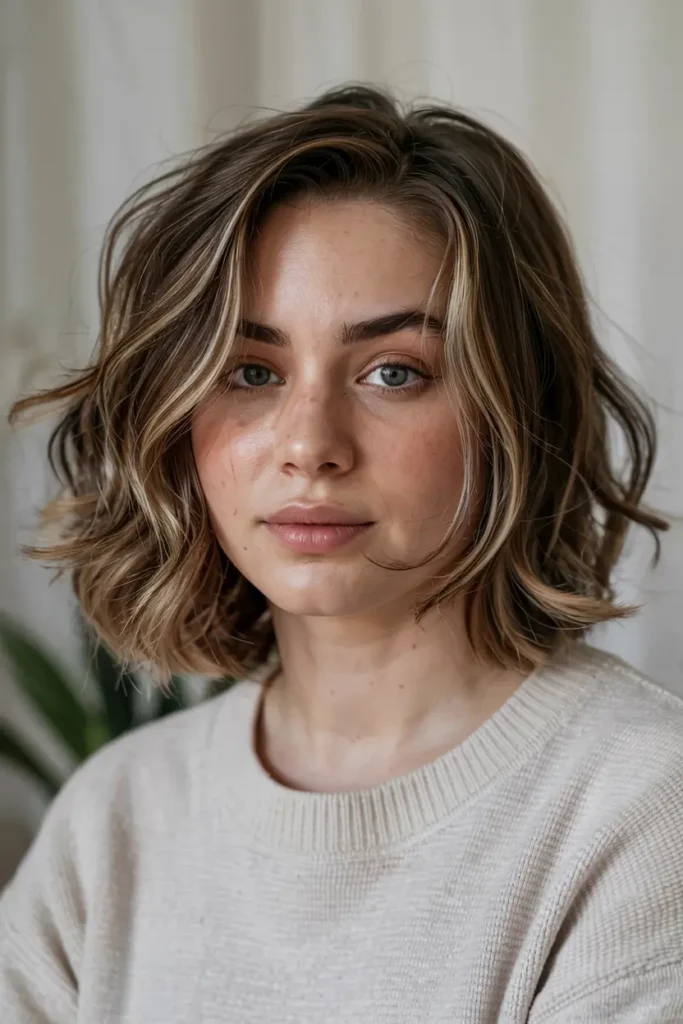 6. Textured Lob with Waves