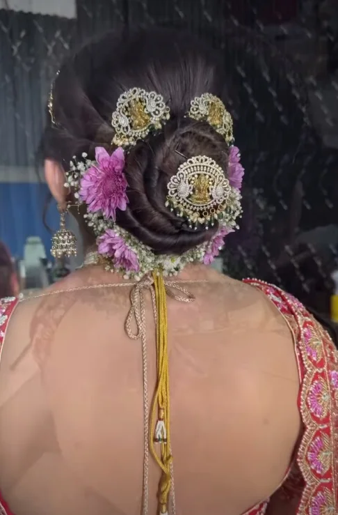 Temple Jewelry Bun