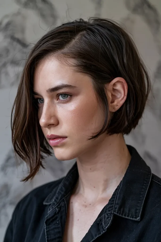 7. Asymmetrical Bob Hairstyle