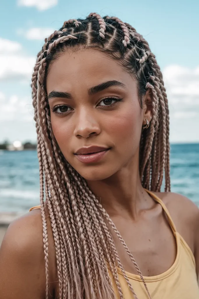 7. Lemonade Braids 1