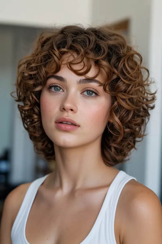 30 Best Curly Haircuts for Every Style and Length 7 7. Round Cut for Curly Hair