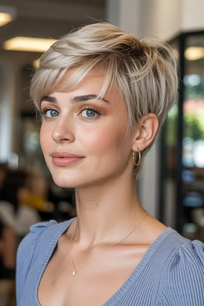 20 Pixie Cuts for All Face Shapes, Find Your Style 7 7. Voluminous Top Pixie