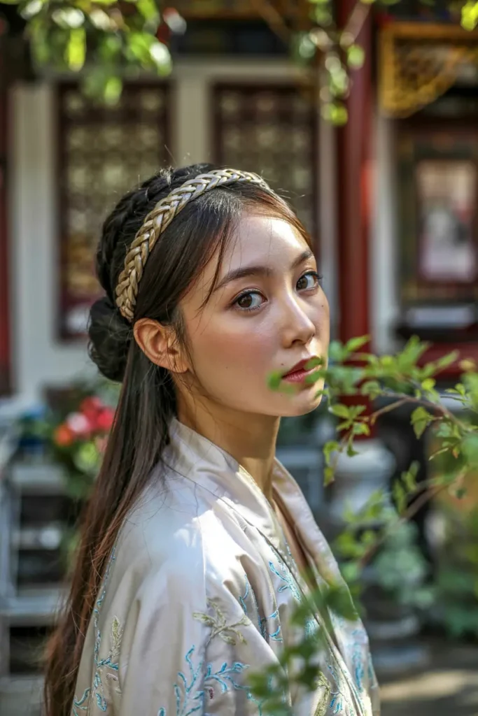 8. Braided Hairband Accent