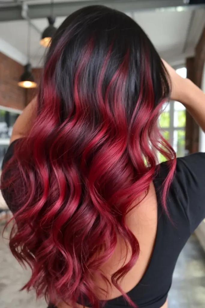 8. Dark Burgundy Babylights