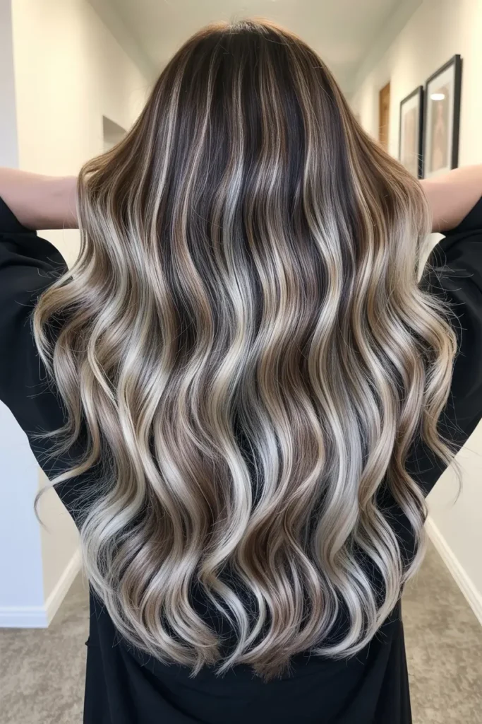 8. Dark Roots Blonde Babylights