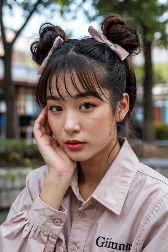 8. Double Mini Buns