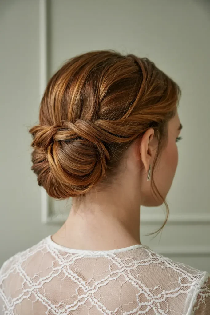 8. Face Framing Tendril Updo