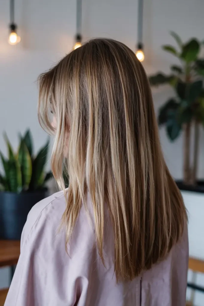 8. Icy Ash Blonde Babylights