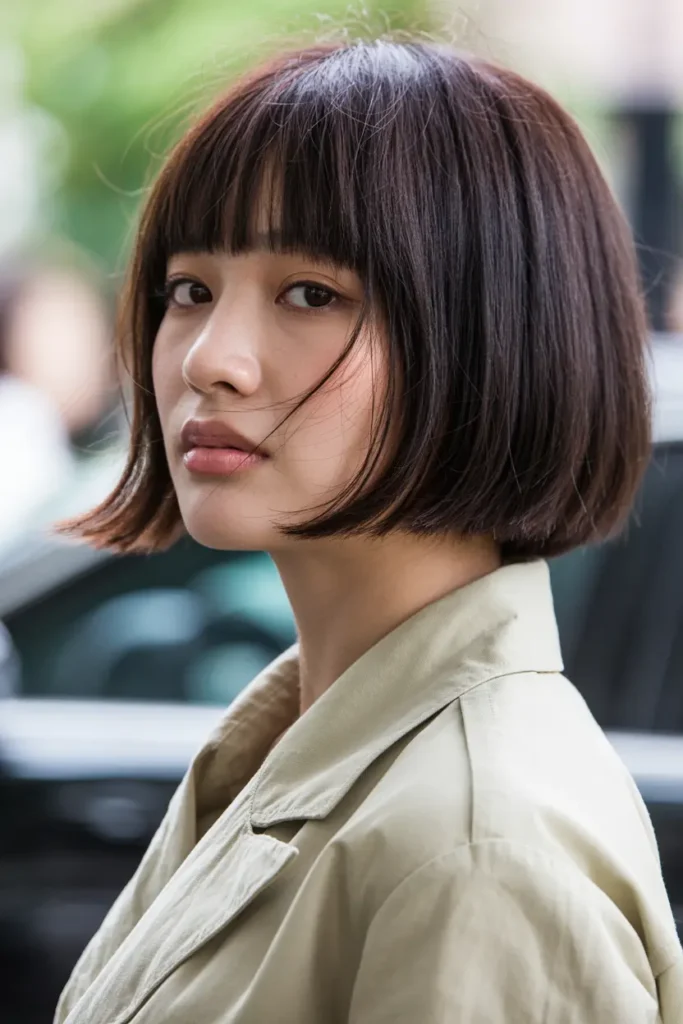 8. Korean Hime Short Cut