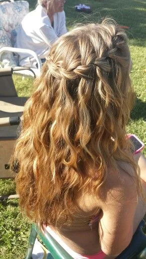 Waterfall Braid Style
