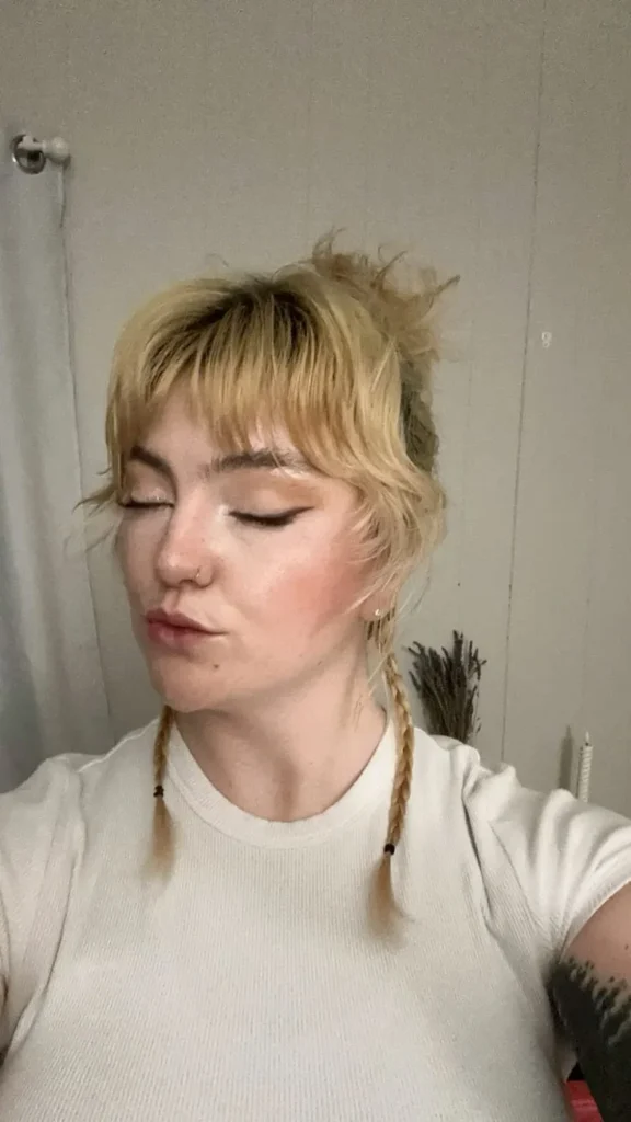 Braided Wolf Mullet Accent