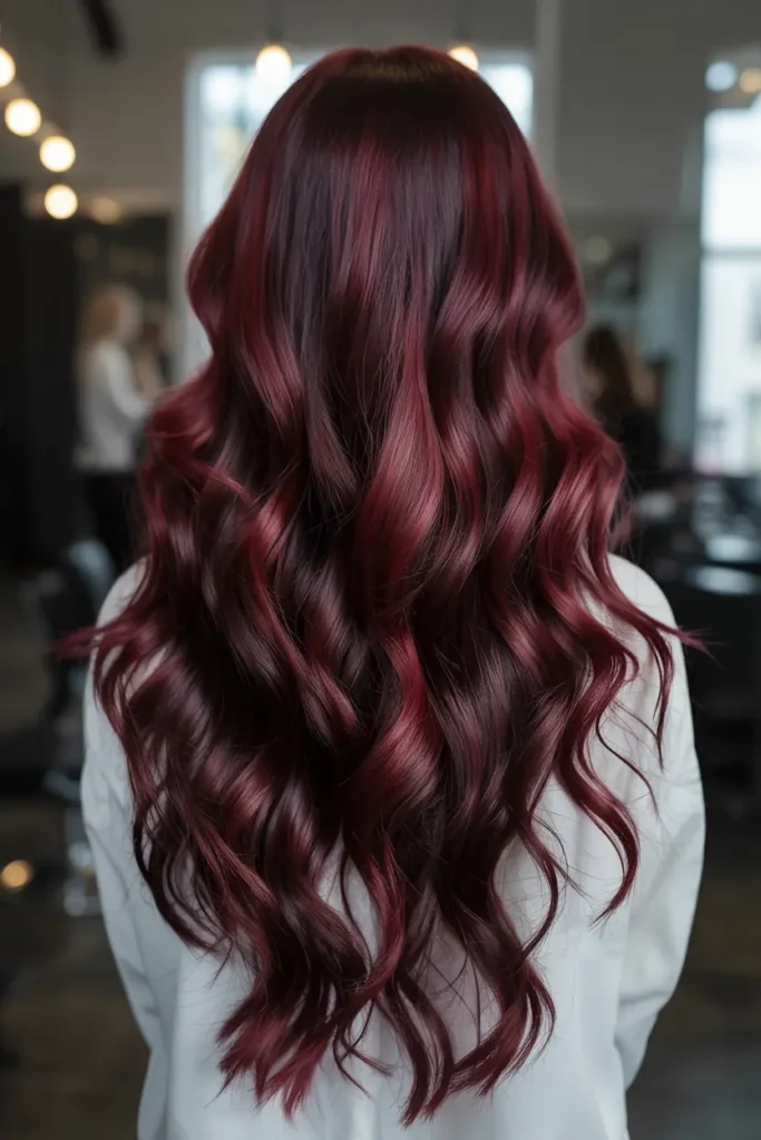 9. Dark Cherry with Plum Undertones