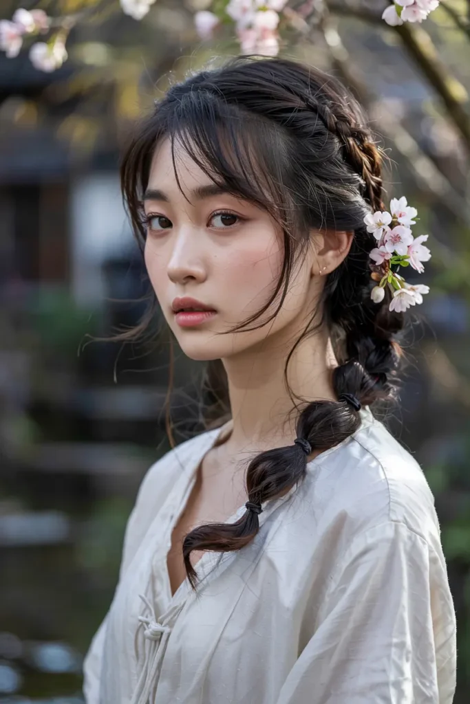 9. Soft Wave Side Ponytail