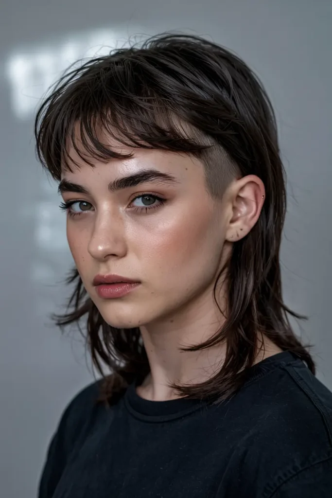 9. Undercut Modern Mullet