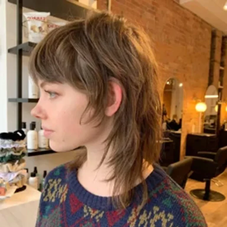 Wolf Cut Mullet